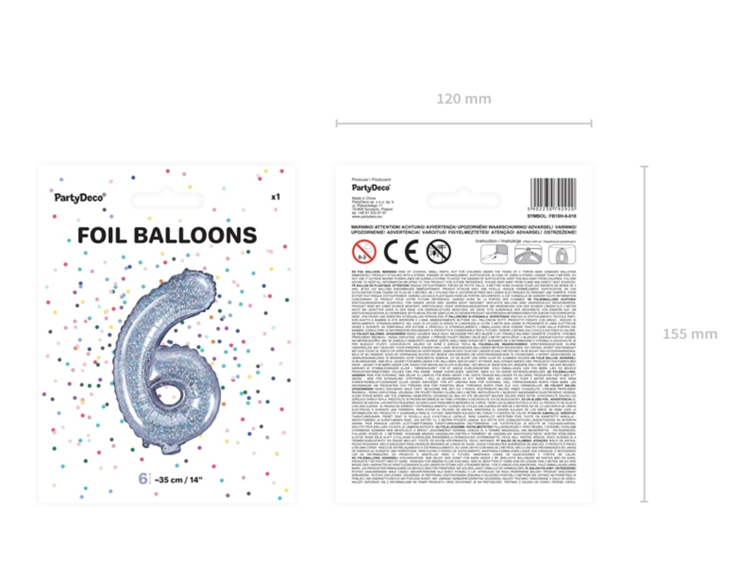 Ballon aluminium 