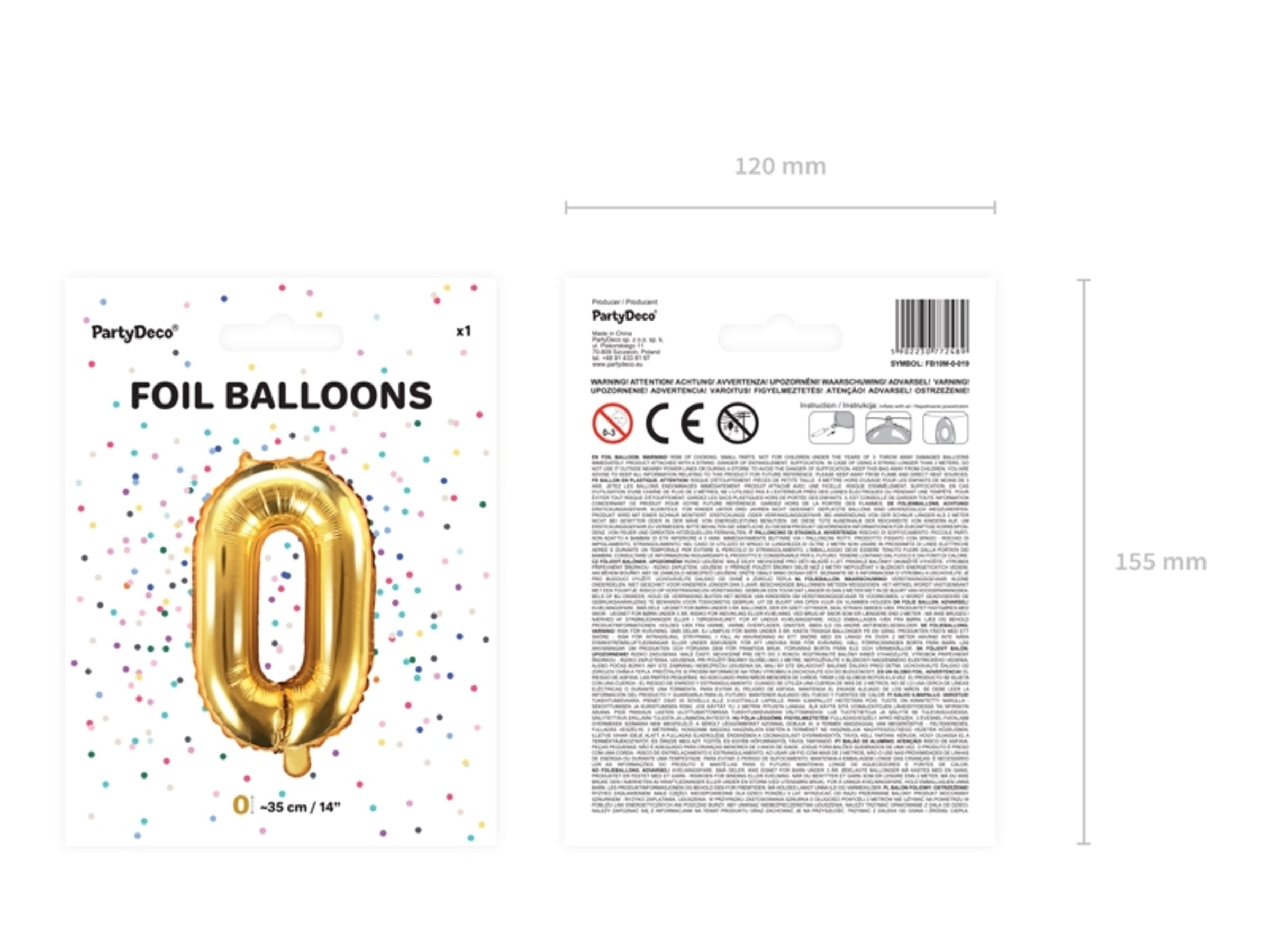 Ballon aluminium 