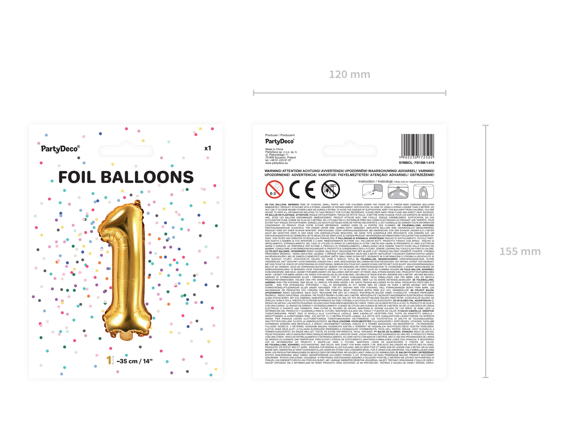 Ballon aluminium 
