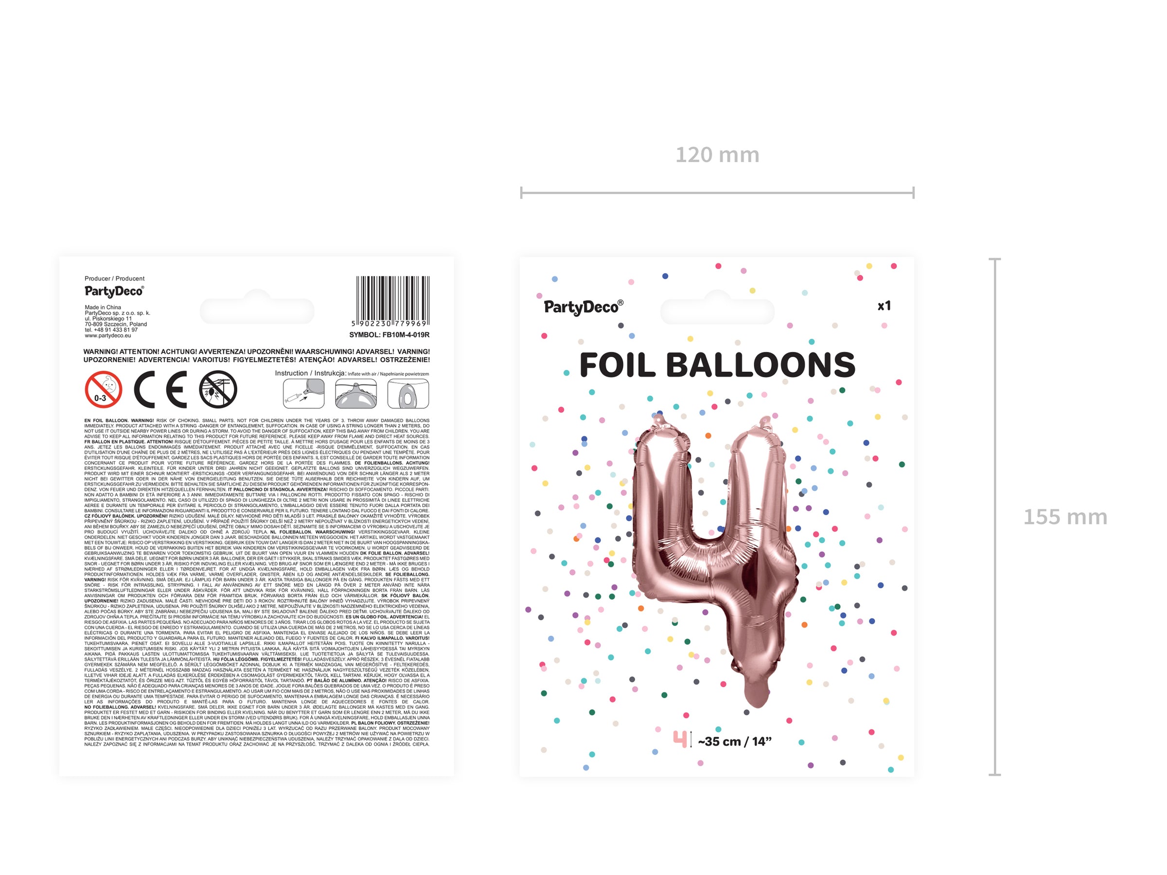 Ballon aluminium 
