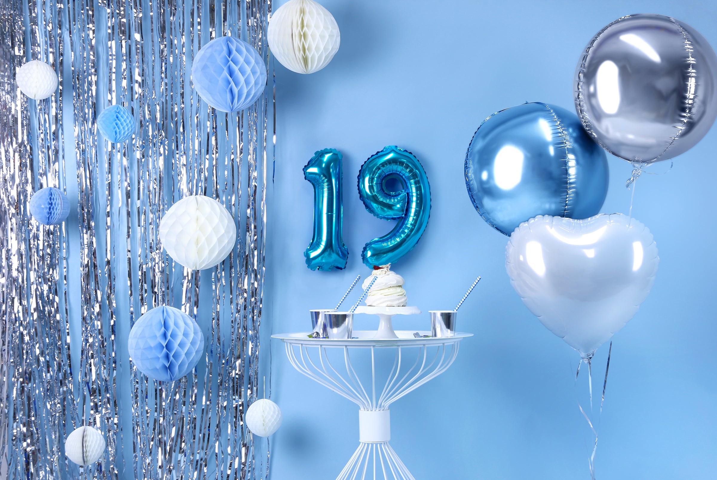 Ballon aluminium chiffre  