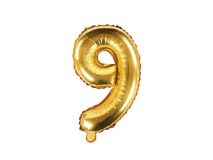 Ballon aluminium chiffre  