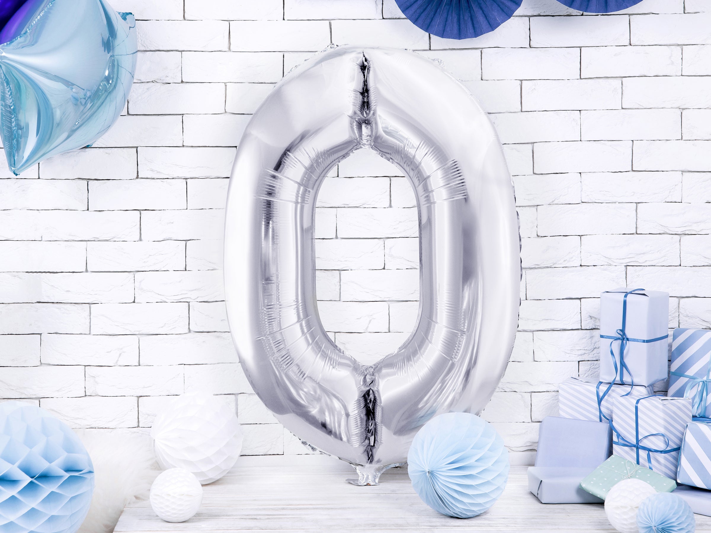 Ballon aluminium chiffre  