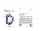 Ballon aluminium chiffre  