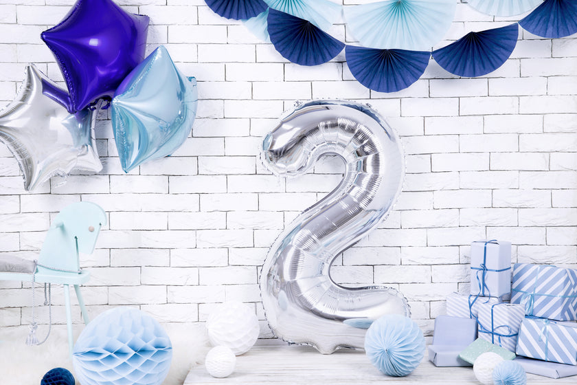 Ballon aluminium chiffre  