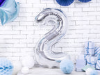 Ballon aluminium chiffre  