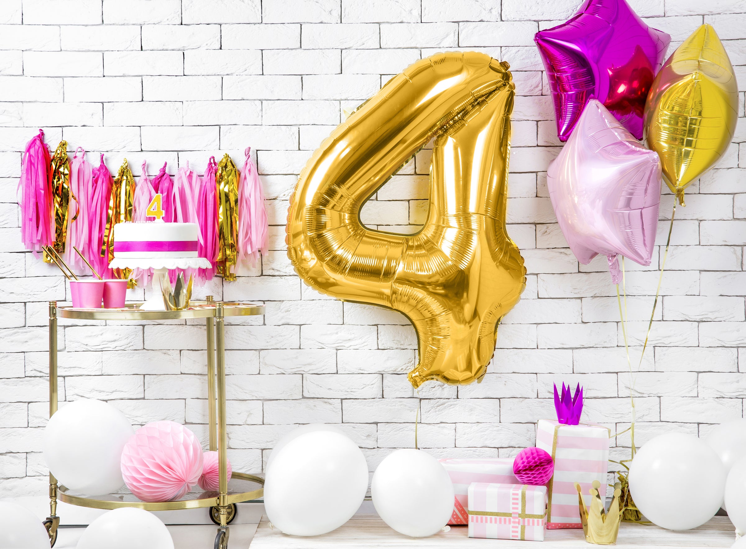 Ballon aluminium chiffre  