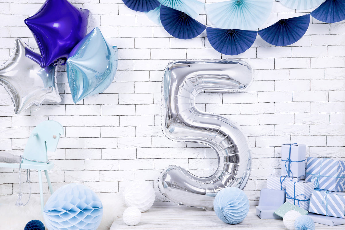 Ballon aluminium chiffre  