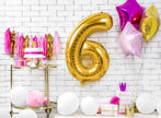 Ballon aluminium chiffre  