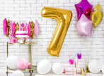 Ballon aluminium chiffre  