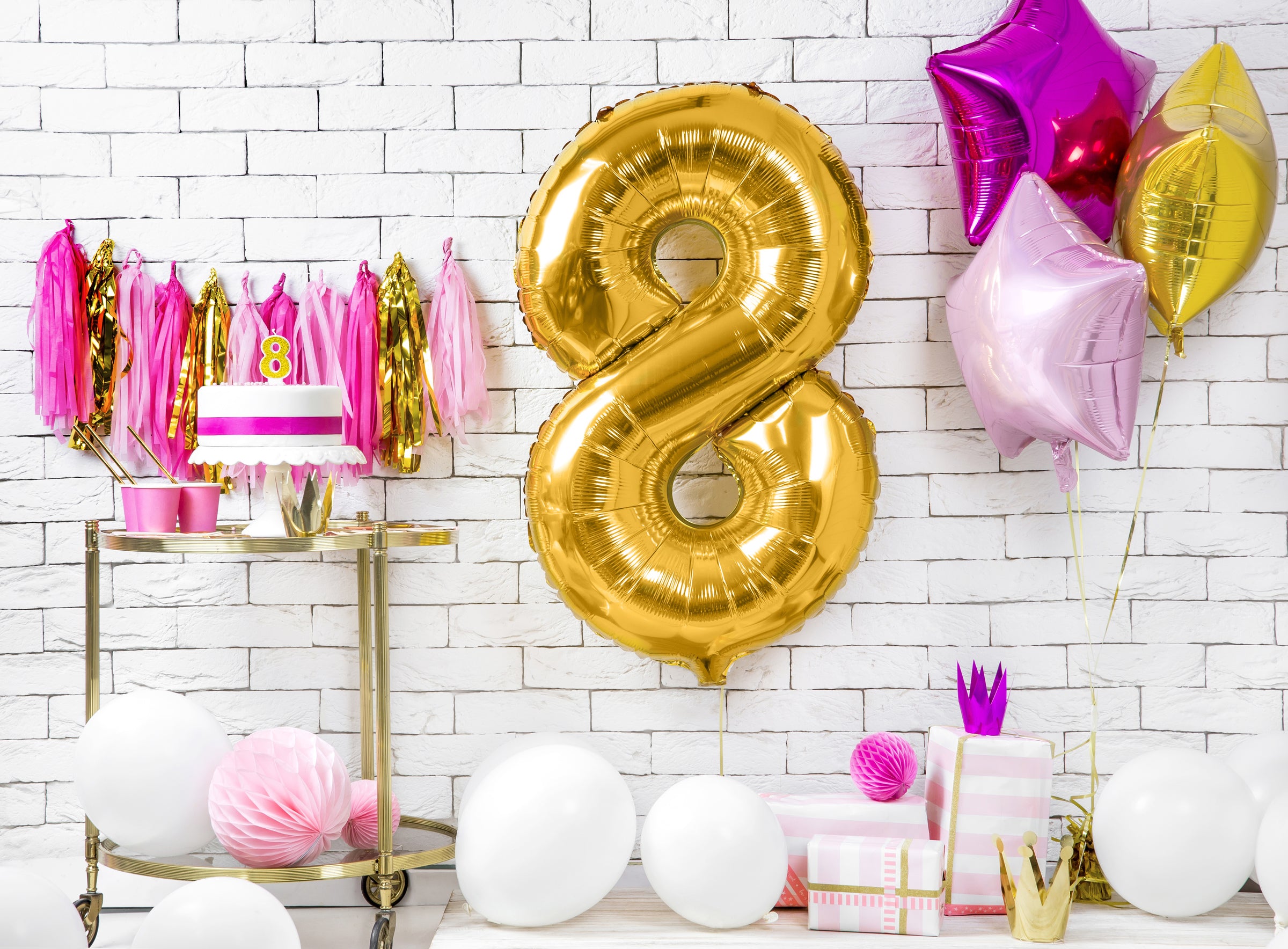Ballon aluminium chiffre  