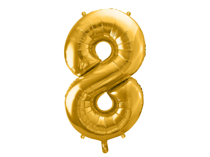 Ballon aluminium chiffre  