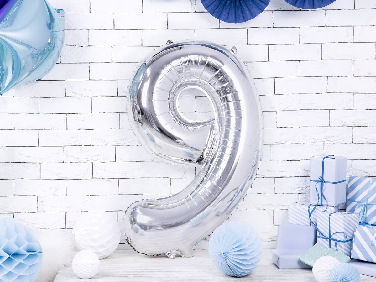 Ballon aluminium chiffre  
