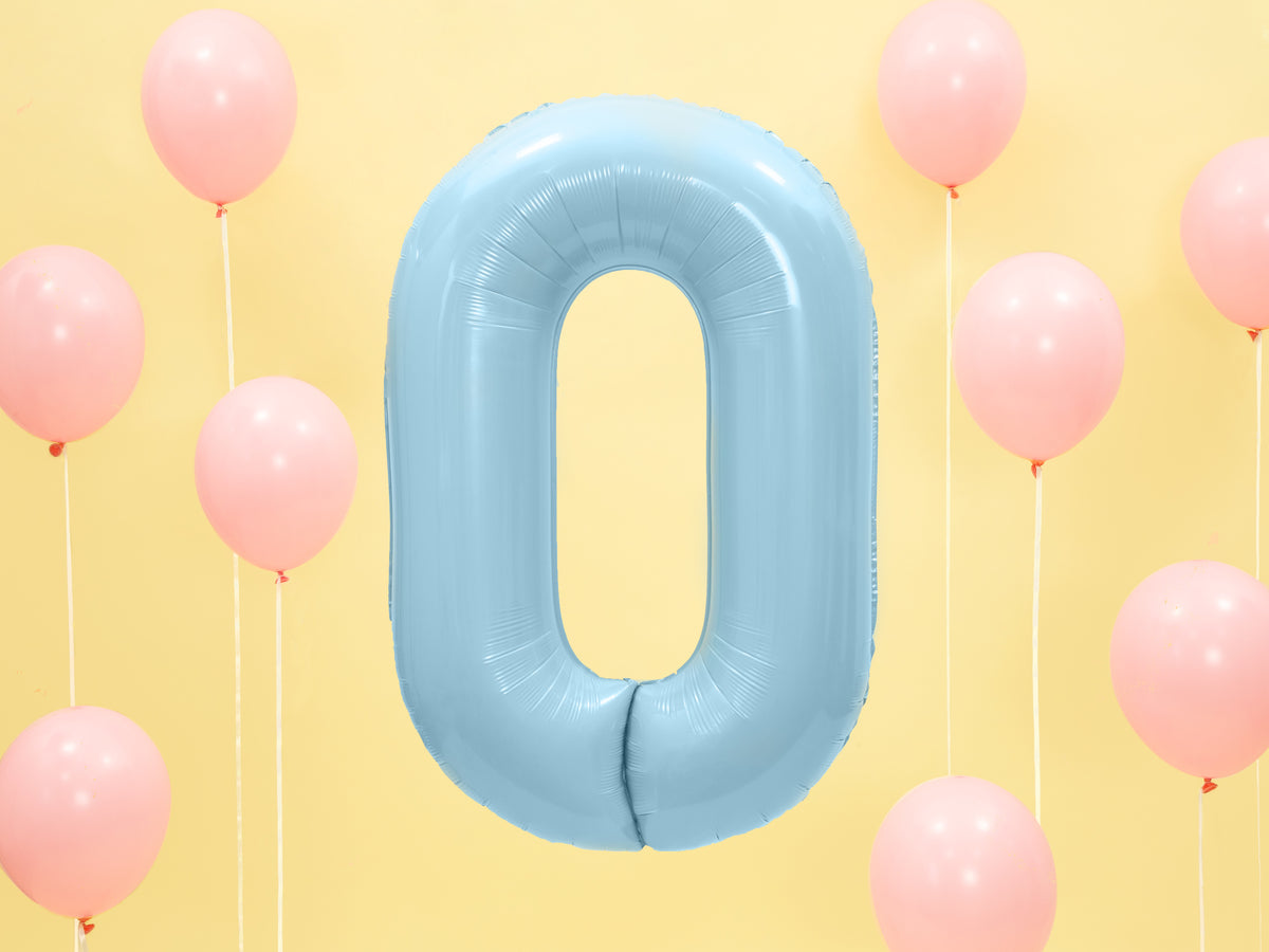 Ballon aluminium chiffre  