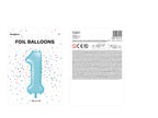 Ballon aluminium chiffre  