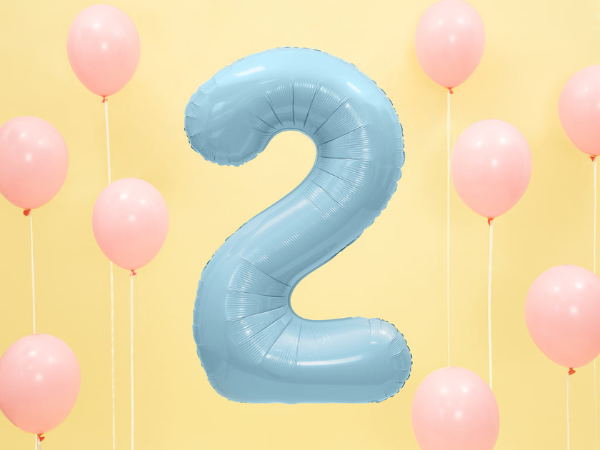 Ballon aluminium chiffre  