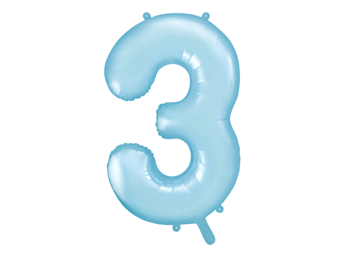 Ballon aluminium chiffre  