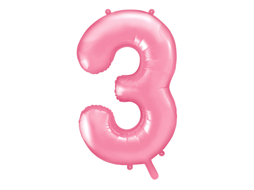 Ballon aluminium chiffre  
