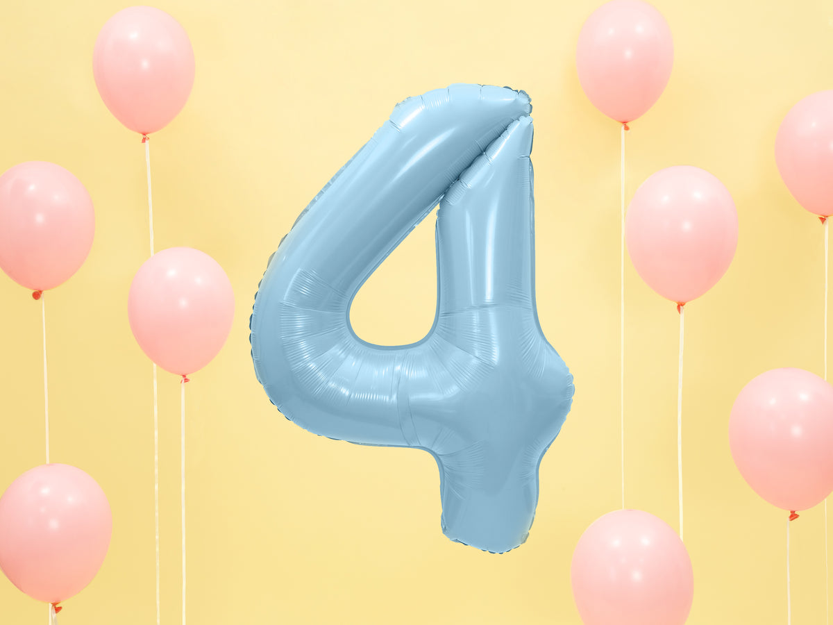 Ballon aluminium chiffre  