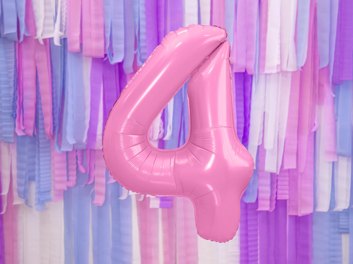 Ballon aluminium chiffre  