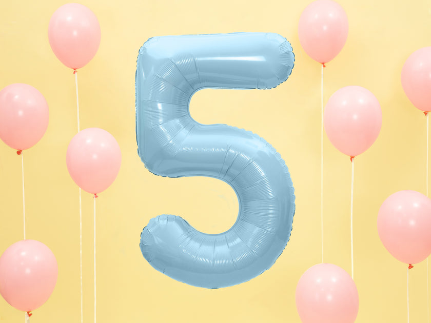 Ballon aluminium chiffre  