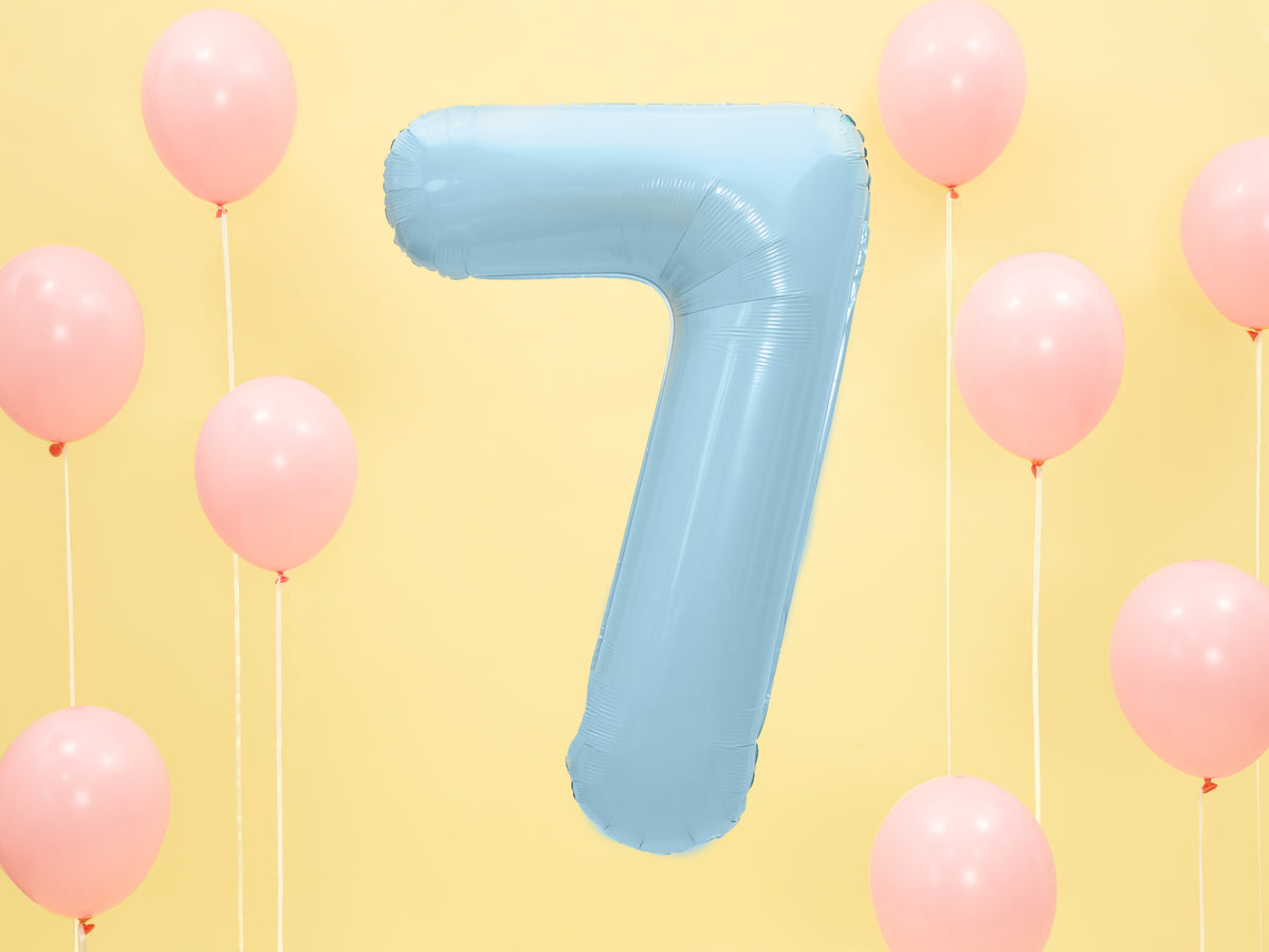 Ballon aluminium chiffre  