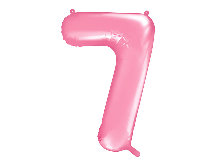 Ballon aluminium chiffre  