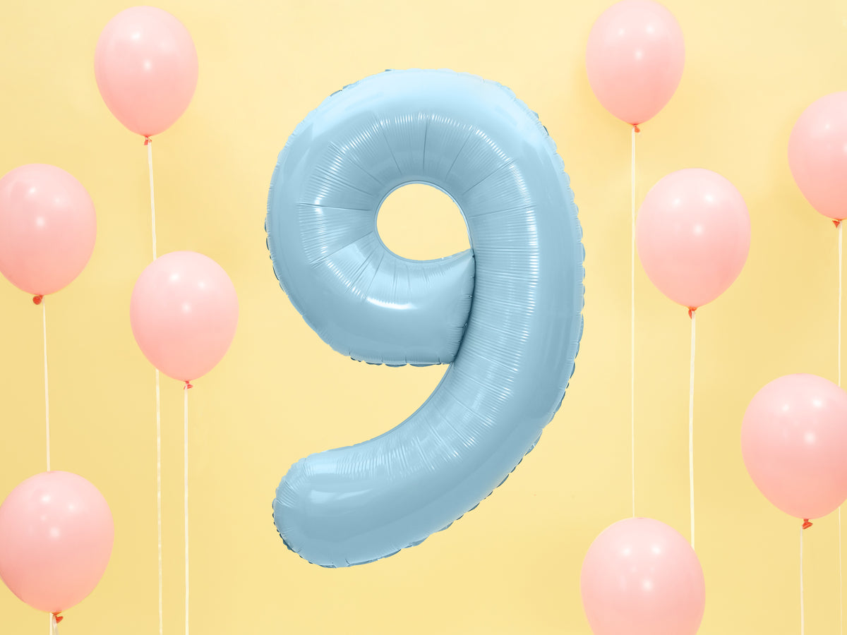 Ballon aluminium chiffre  