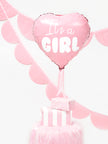Ballon aluminium en forme de coeur 