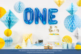 Ballon aluminium lettre B bleu (35cm)