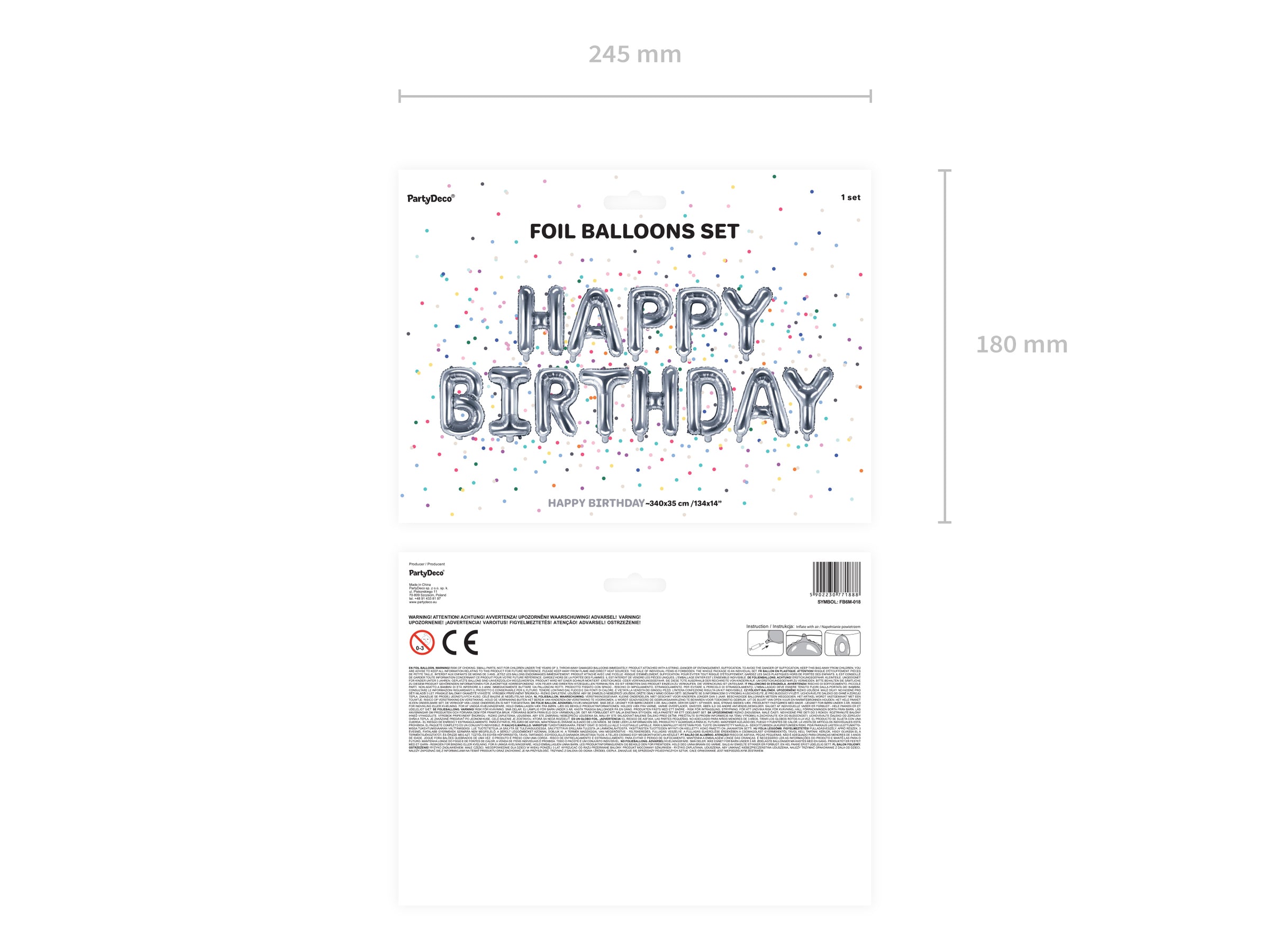 Ballon aluminium 