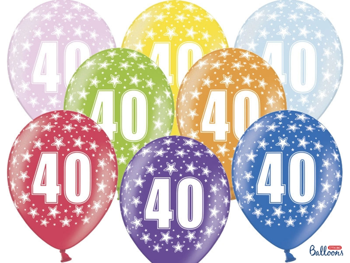 6 ballons en latex 