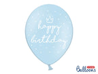 6 ballons extra résistants '' Happy Birthday