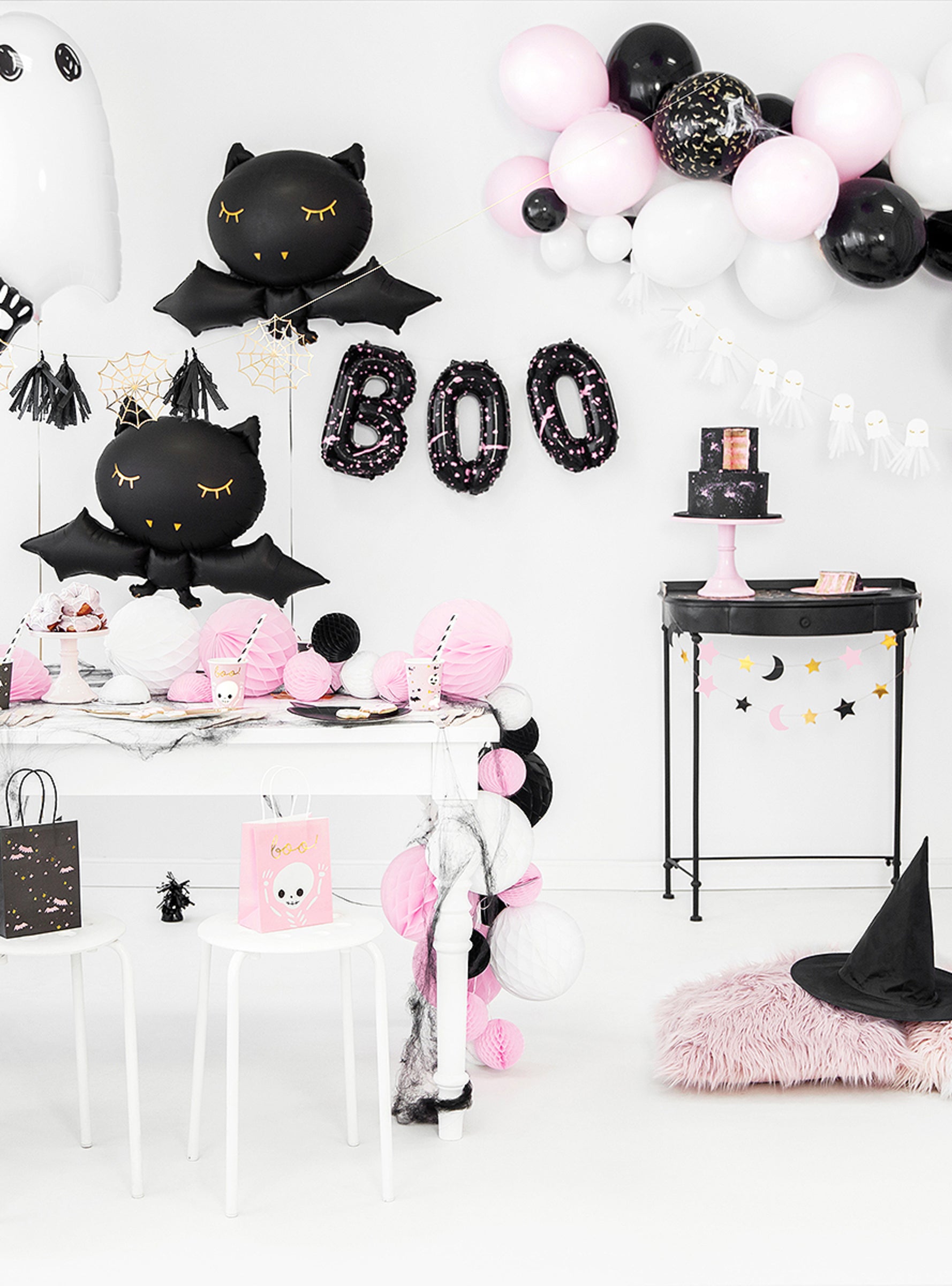 6 assiettes chat noir (22 cm)