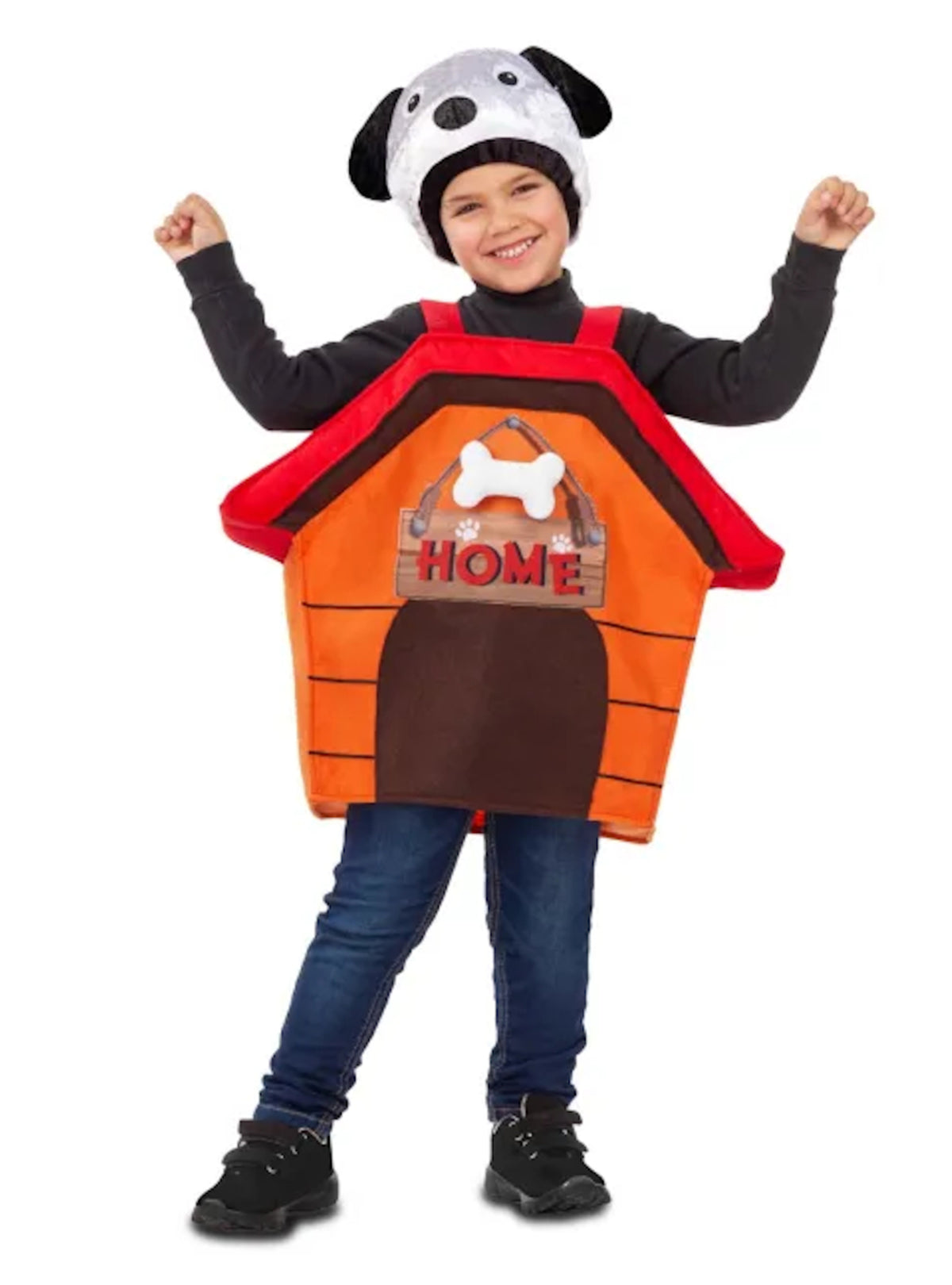 Déguisement niche pour chien enfant