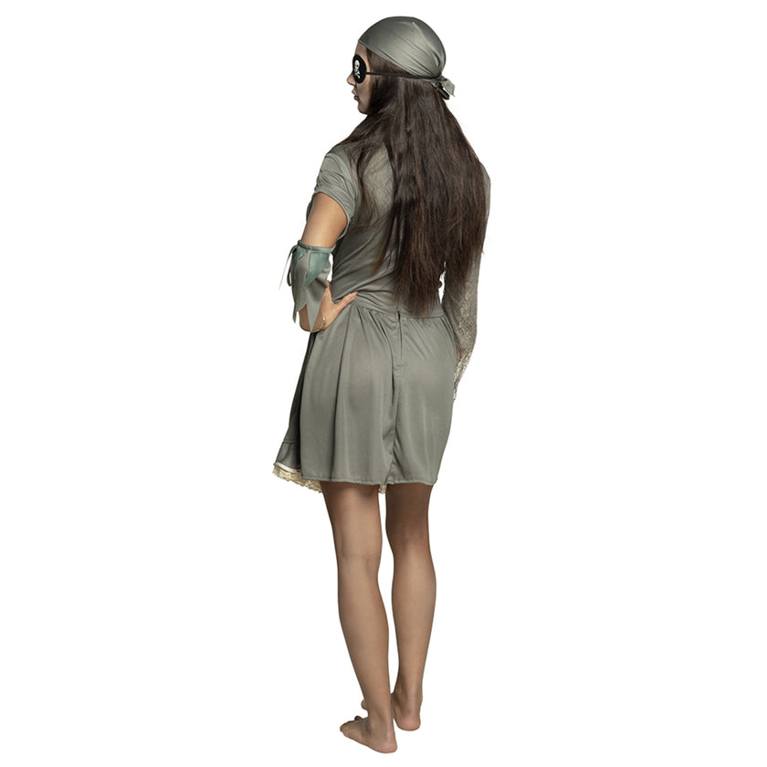 Déguisement pirate fantôme femme