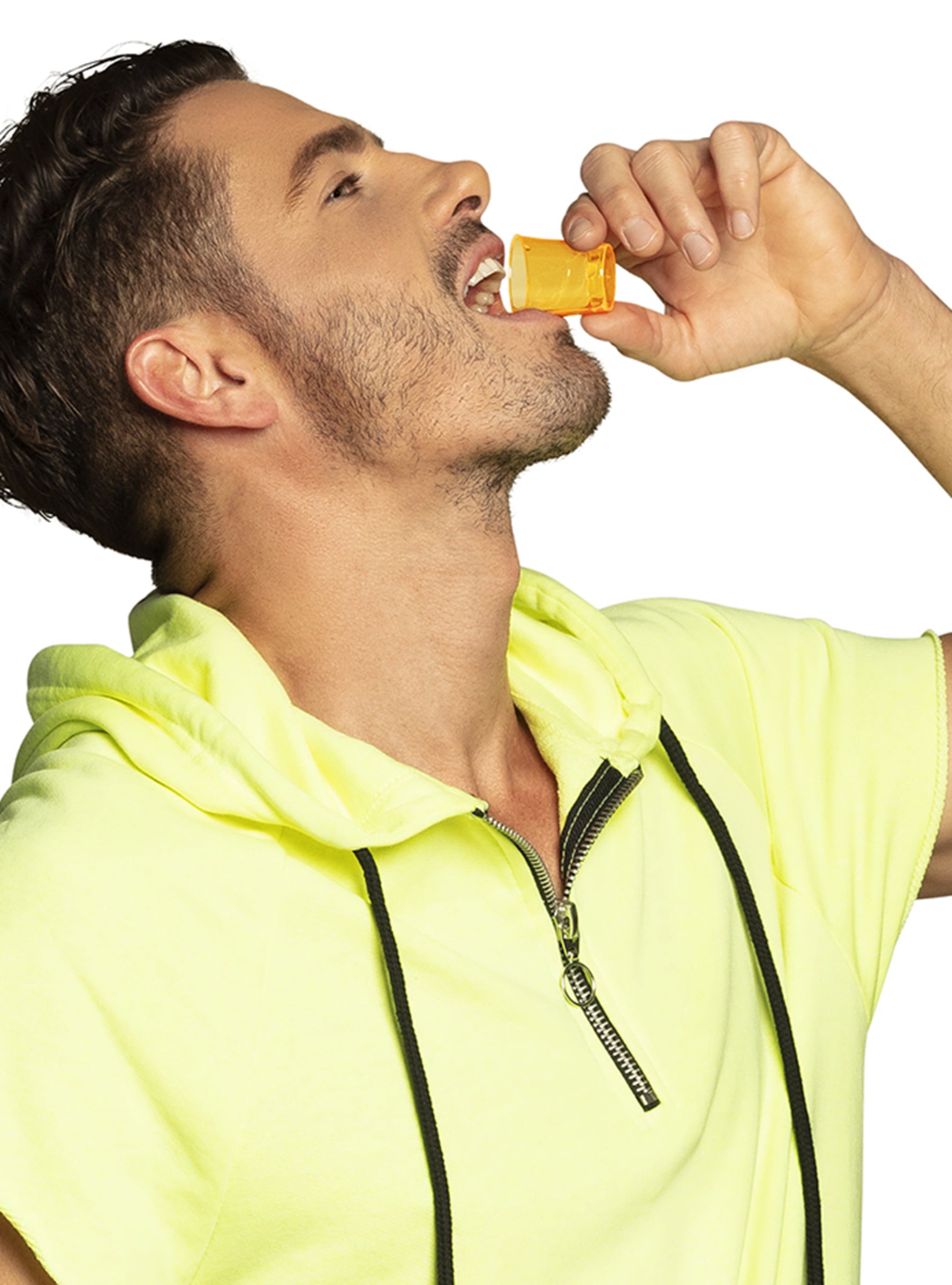 20 verres shooter fluos