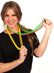 Collier de perles fluo