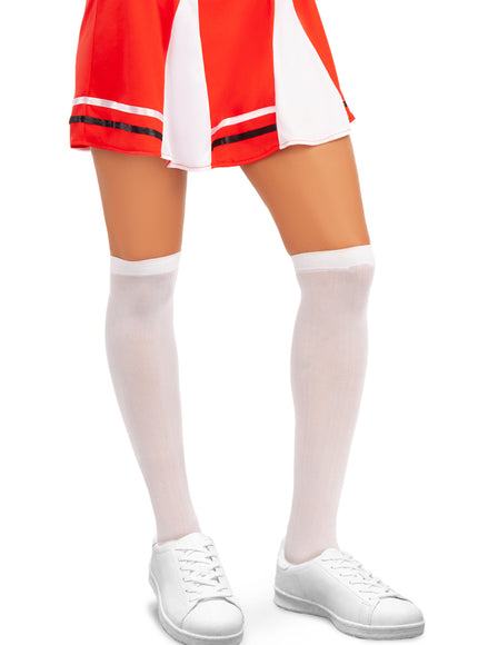 Chaussettes hautes blanches