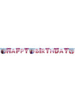 Guirlande La Reine des neiges 2 Happy Birthday