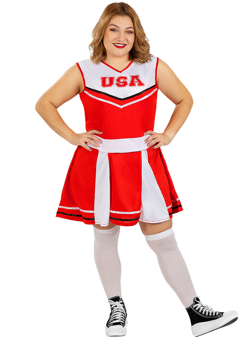 Déguisement pompom girl grande taille