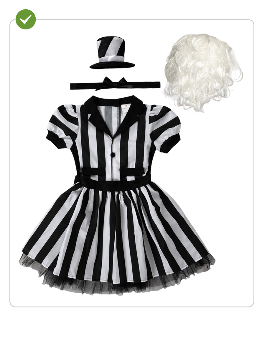 Déguisement de Beetlejuice pour femme