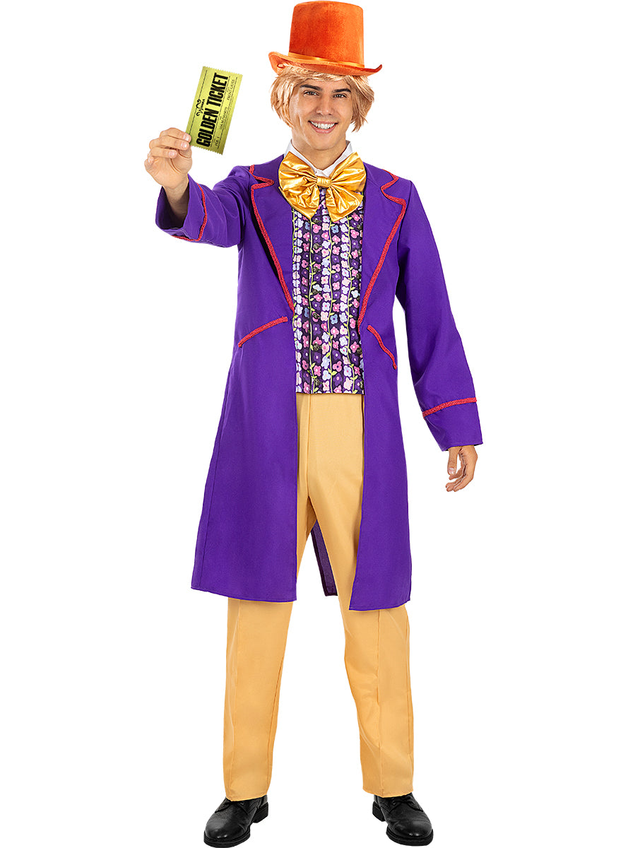 Déguisement Willy Wonka homme - Charlie et la Chocolaterie
