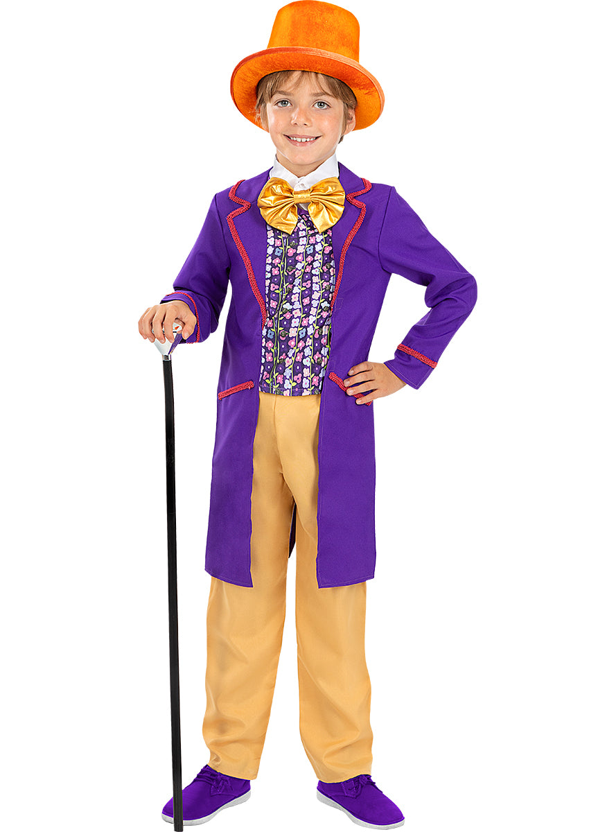 Déguisement Willy Wonka garçon - Charlie et la Chocolaterie
