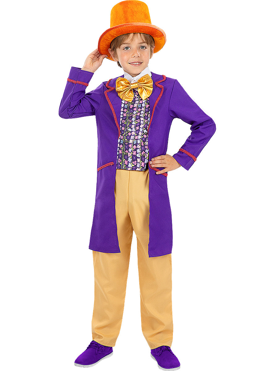 Déguisement Willy Wonka garçon - Charlie et la Chocolaterie