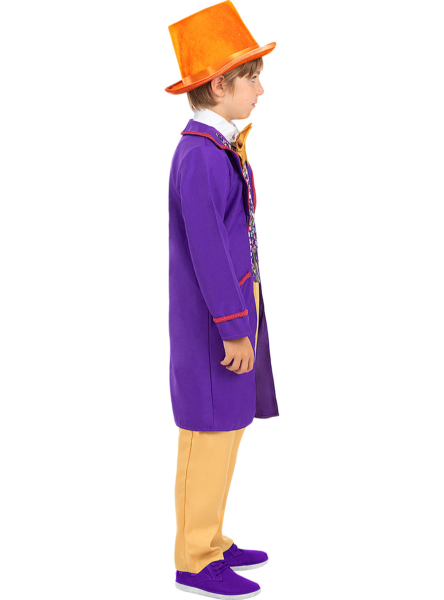 Déguisement Willy Wonka garçon - Charlie et la Chocolaterie