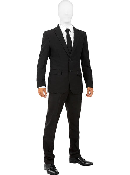 Masque Slenderman blanc