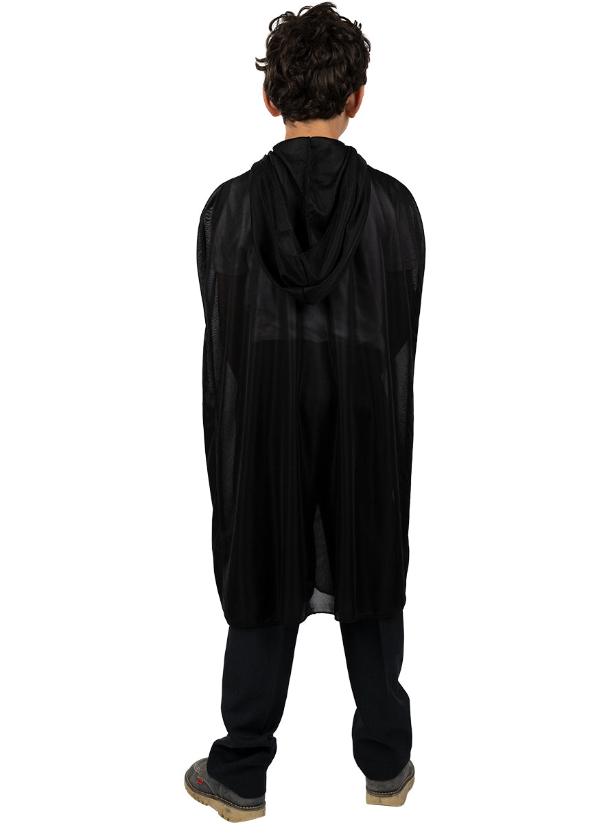 Grande cape noire enfant