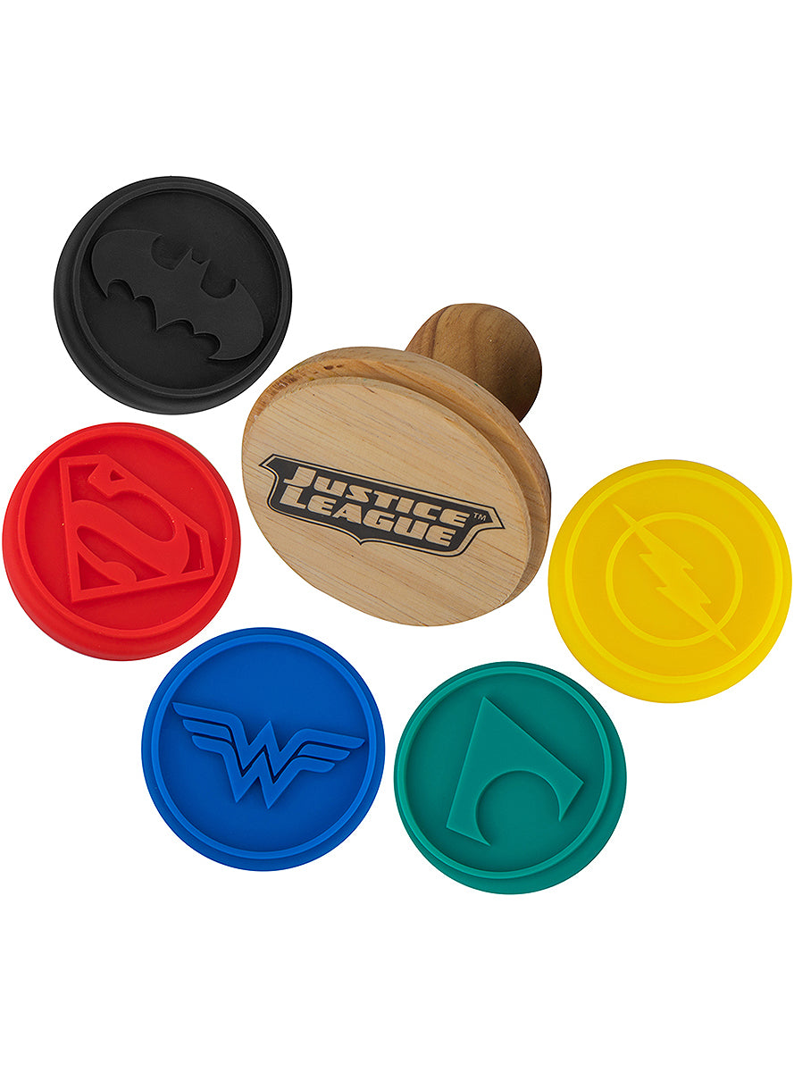 5 tampons à pâtisserie Justice League