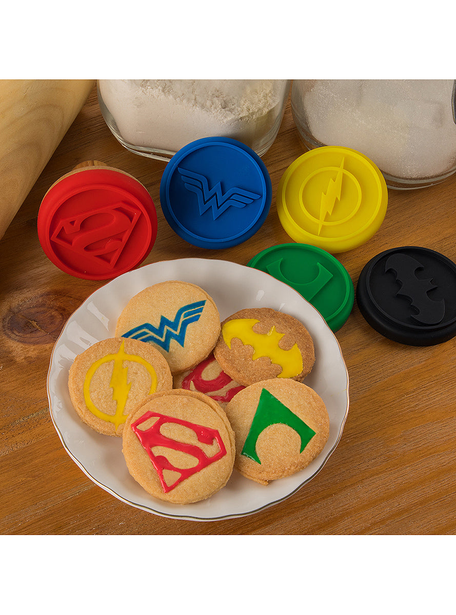 5 tampons à pâtisserie Justice League